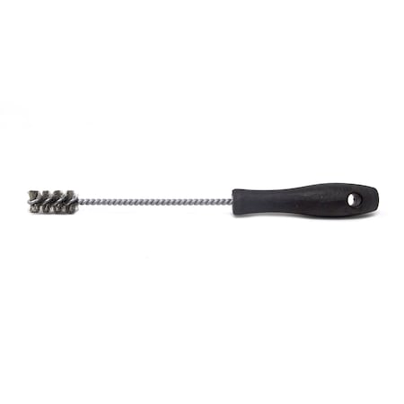 85S2000WH 85 Series-For Closed Holes, 2 Dia., .012SS, 3 Brush Part, 18 OAL, Plastic Handle