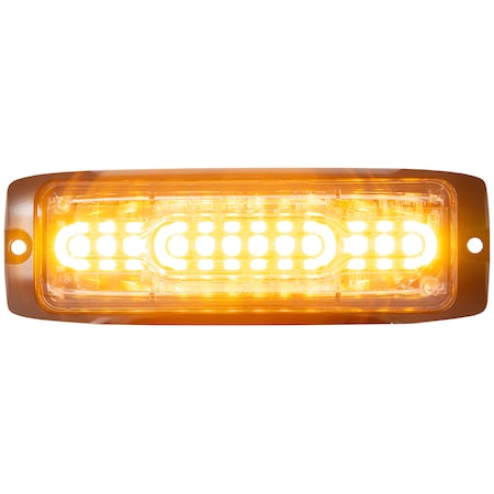 Strobe Light,Ultra Thin,LED,Amber,5.2