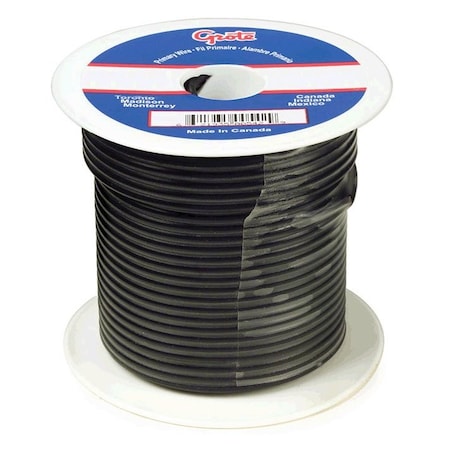 Primary Wire,10 Gauge,Black,1000ft.Spool