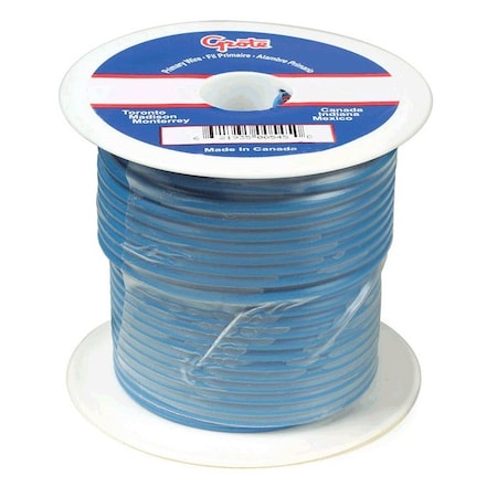 Primary Wire,18 Gauge,Blue,1000ft.Spool