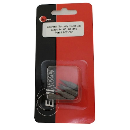 Spanner Security Insert Bit Set 1,Size