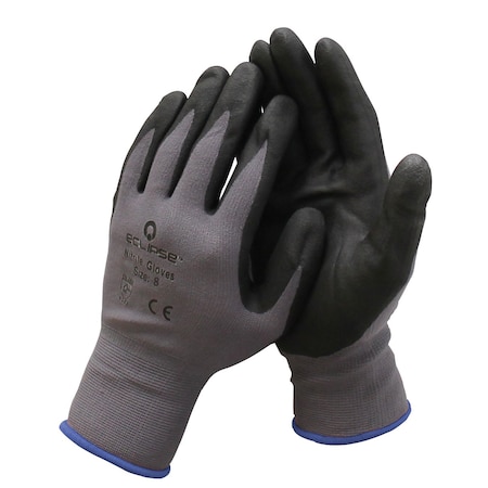 Nitrile Coated Work Gloves,Medium,Size