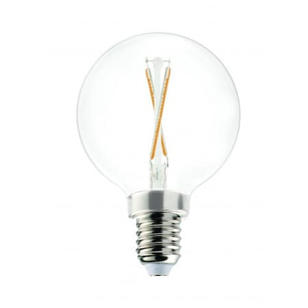 Clear Glass Dimmable Light Bulb Soft White Color 3000K E12 60-Pack