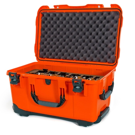 Case With Foam Insert For 6Up,Orange