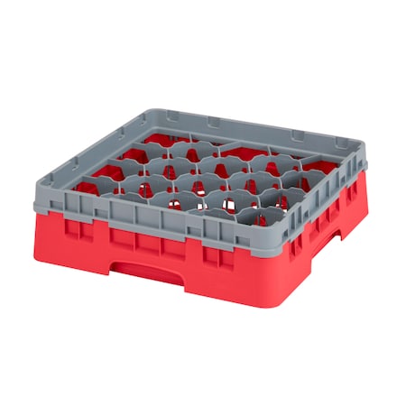 Camrack,20 Compartment 3 5/8 Red