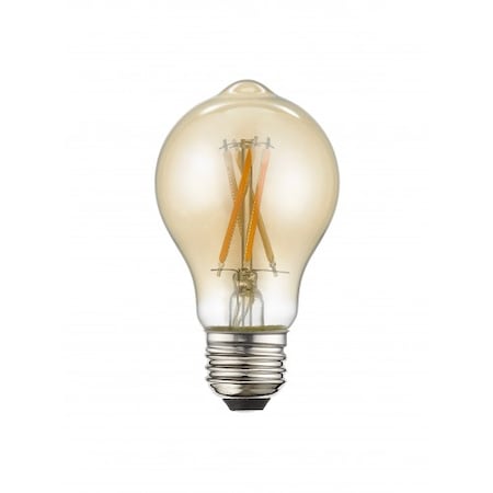 Amber Glass Dimmable Light Bulb Antique Color 2200K E26 60-Pack