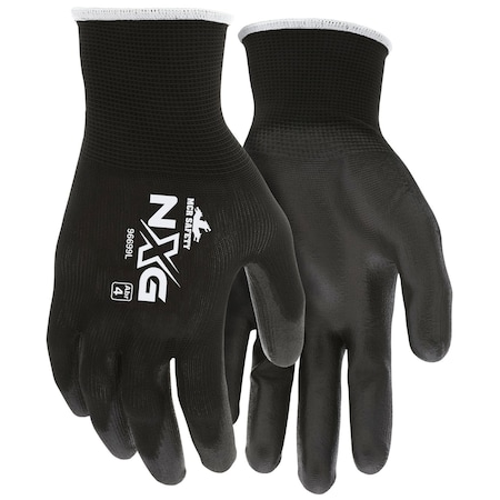 Dipped Gloves, Black, M, 12 PK