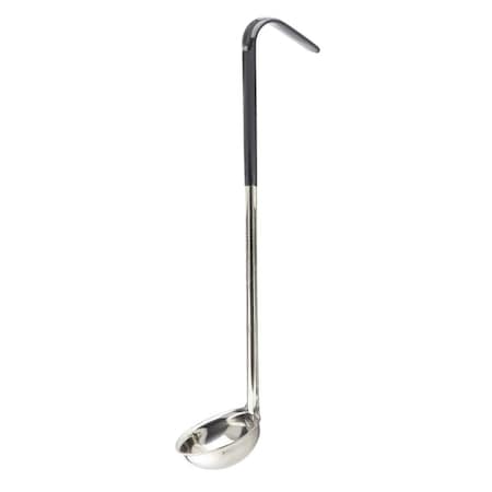 SS Ladle,Black Vinyl Handle,1.5 Oz