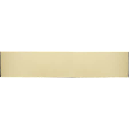 Kick Plate,8x30,Polished Brass-Alumi