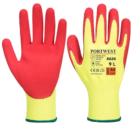 Vis-Tex HR Cut Nitrile Glove,S