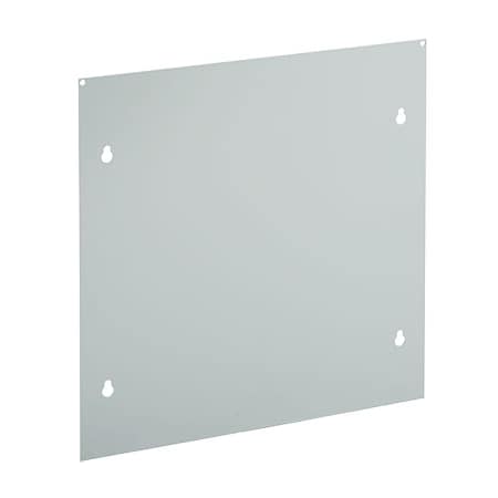 Flush Covers, Fits 24.00x24.00, Gray, Steel