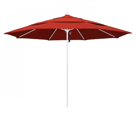 Patio Umbrella, Octagon, 107 H, Olefin Fabric, Sunset