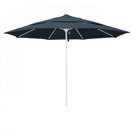 Patio Umbrella, Octagon, 107 H, Pacifica Fabric, Sapphire