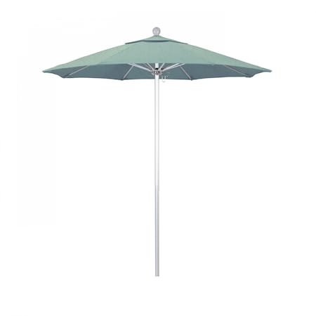Patio Umbrella, Octagon, 96 H, Sunbrella Fabric, Spa