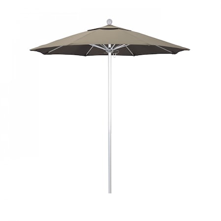 Patio Umbrella, Octagon, 96 H, Sunbrella Fabric, Taupe