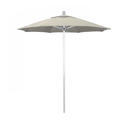 Patio Umbrella, Octagon, 96 H, Olefin Fabric, Antique Beige