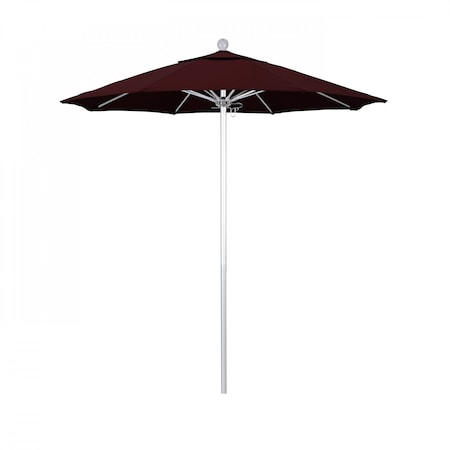 Patio Umbrella, Octagon, 96 H, Pacifica Fabric, Burgundy