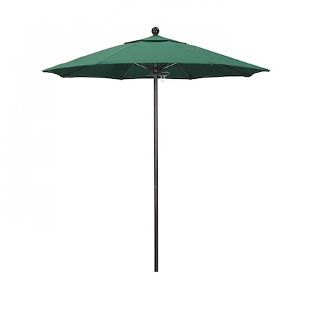 Patio Umbrella, Octagon, 96 H, Sunbrella Fabric, Spectrum Aztec