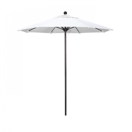 Patio Umbrella, Octagon, 96 H, Sunbrella Fabric, Natural