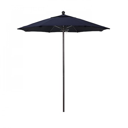 Patio Umbrella, Octagon, 96 H, Sunbrella Fabric, Navy