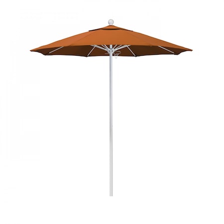 Patio Umbrella, Octagon, 96 H, Sunbrella Fabric, Tuscan