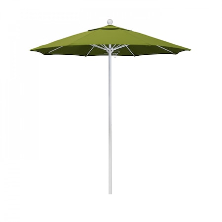 Patio Umbrella, Octagon, 96 H, Olefin Fabric, Kiwi