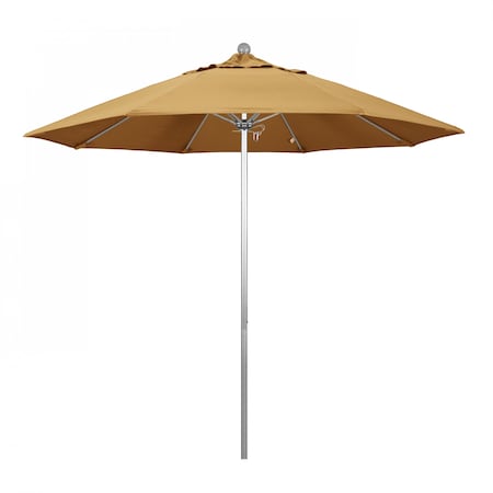 Patio Umbrella, Octagon, 103 H, Sunbrella Fabric, Wheat