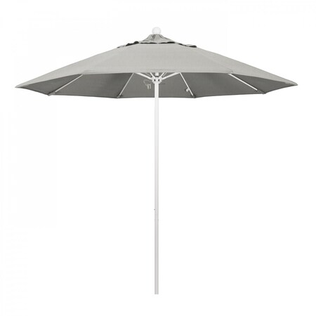 Patio Umbrella, Octagon, 103 H, Sunbrella Fabric, Granite