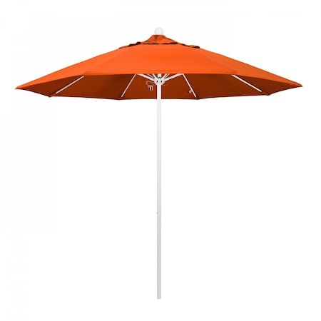 Patio Umbrella, Octagon, 103 H, Sunbrella Fabric, Melon