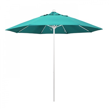 Patio Umbrella, Octagon, 103 H, Sunbrella Fabric, Aruba