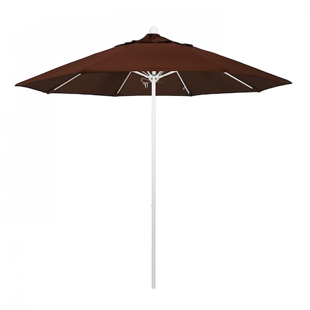 Patio Umbrella, Octagon, 103 H, Sunbrella Fabric, Bay Brown