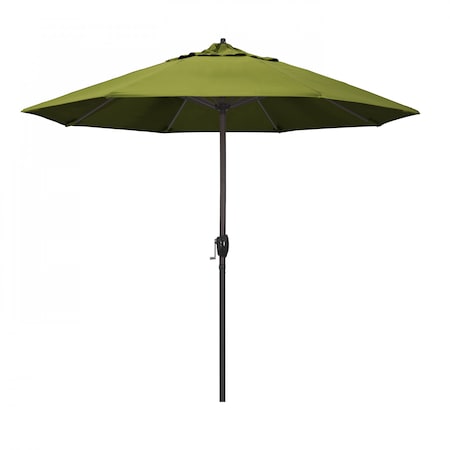 Patio Umbrella, Octagon, 102 H, Olefin Fabric, Kiwi