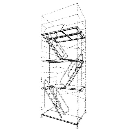 Access Ladder - Platform Rest - #6, 7