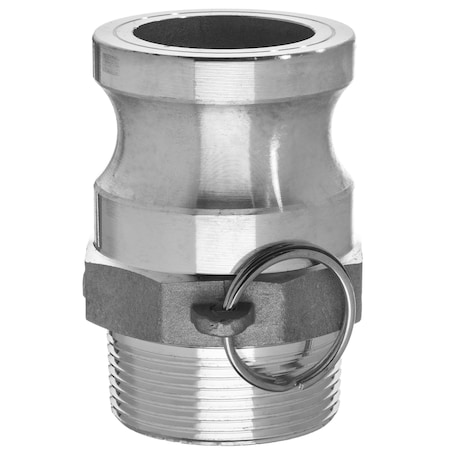 Cam And Groove Fitting, Aluminum, F, 4 Adapter X 4 Male NPT