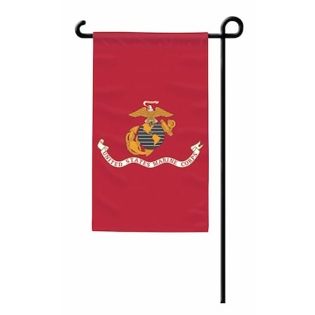 Flag,USMC Seal,Garden,12 X 18