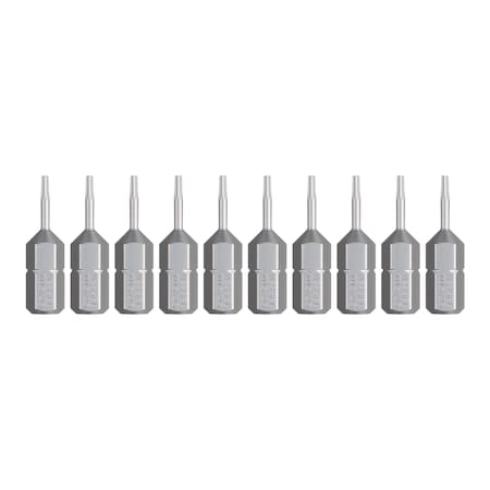 Insert Bit 1/4 Hex,T5x25H,PK10