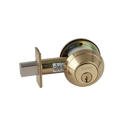 Satin Brass Deadbolt B660605138