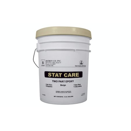 1 Gal. ESD Floor Paint Light Gray,PK4, Slip Resistance Finish, Light Gray, Water Base