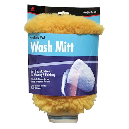 Synthetic Wool Wash Mitt