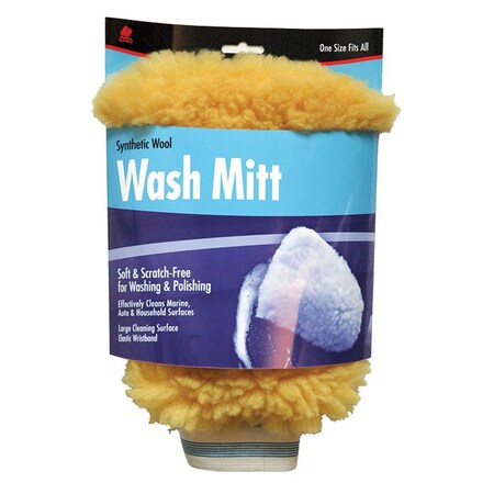 Synthetic Wool Wash Mitt