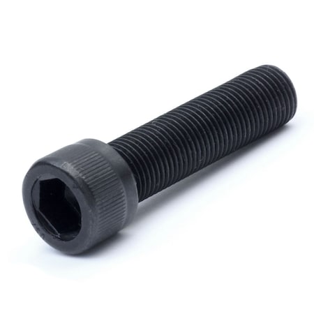 1/4-32 Socket Head Cap Screw, Black Oxide Alloy Steel, 3/4 In Length, 5 PK