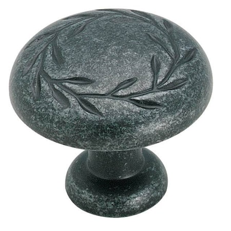 BP1581WID-25PACK 1-5/16 (33 Mm) Inspirations Knob Wrought Iron Dark