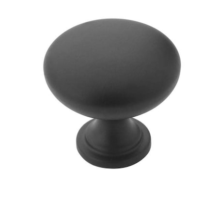 BP53005FB-25PACK 1-1/4 (32 Mm) Diameter Value Cab Knob Flat Black