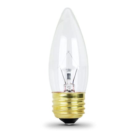 Light Bulb,LED,Deco Chndlr,Trpd,PK48