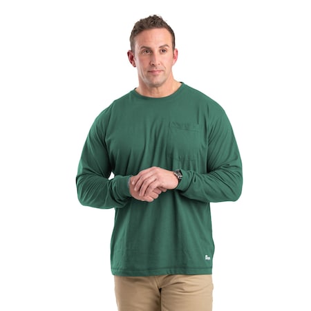 Performance Long Sleeve Pocket Tee, L