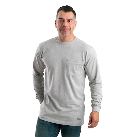 Heavyweight Long Sleeve Pocket T-Shirt