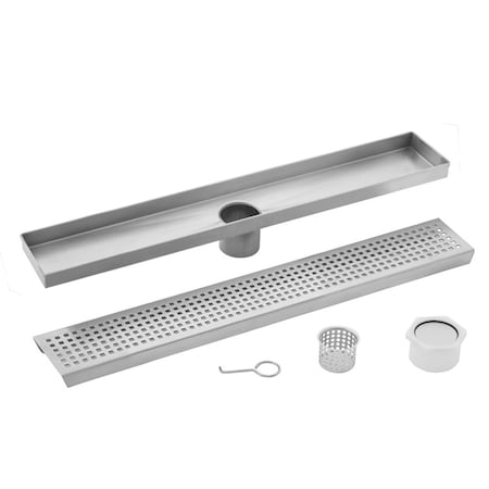Stainless Steel Square Grate Linear Show