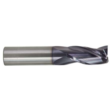 Carbide End Mill, 1-1/2 In,CEM18F3TIALN