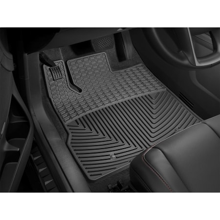 Front Rubber Mats/Black,W329