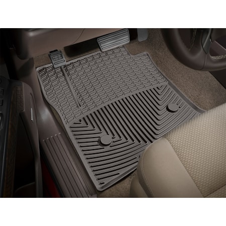 Front Rubber Mats/Cocoa,W287CO